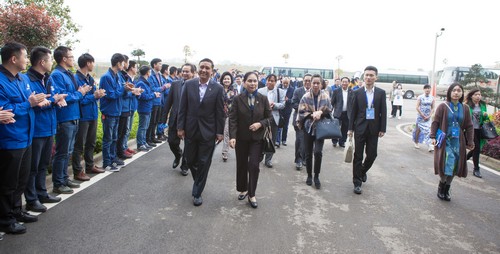 签约近25亿元，东盟十国代表参加安博官网体育(中国)有限公司官网
智能项目推介会暨签约仪式