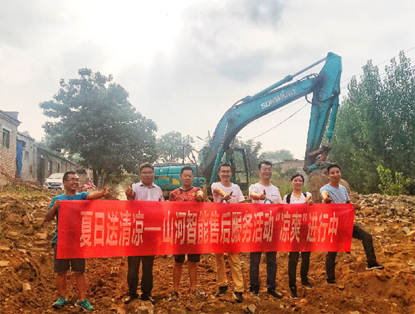 到了市场一线才知道，安博官网体育(中国)有限公司官网
挖机客户都是铁杆粉丝