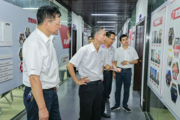 广州工控党建联盟联络员一行到安博官网体育(中国)有限公司官网
智能开展工作对接