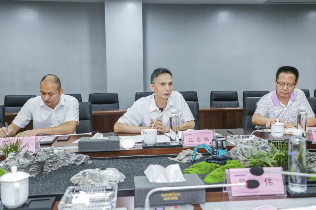 广州工控党建联盟联络员一行到安博官网体育(中国)有限公司官网
智能开展工作对接