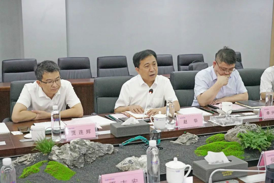 中铁装备赵华总经理莅临安博官网体育(中国)有限公司官网
智能交流