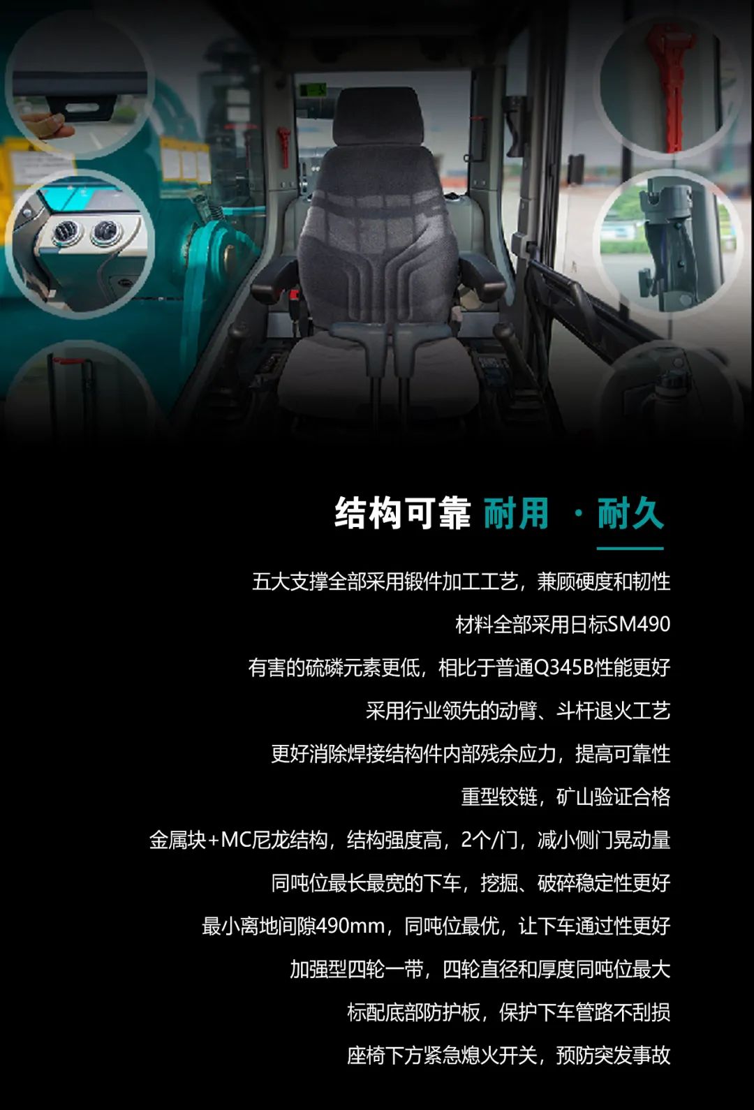 一图读懂 | 高配、高效！安博官网体育(中国)有限公司官网
智能新一代26吨级挖掘机助您“掘”胜千里
