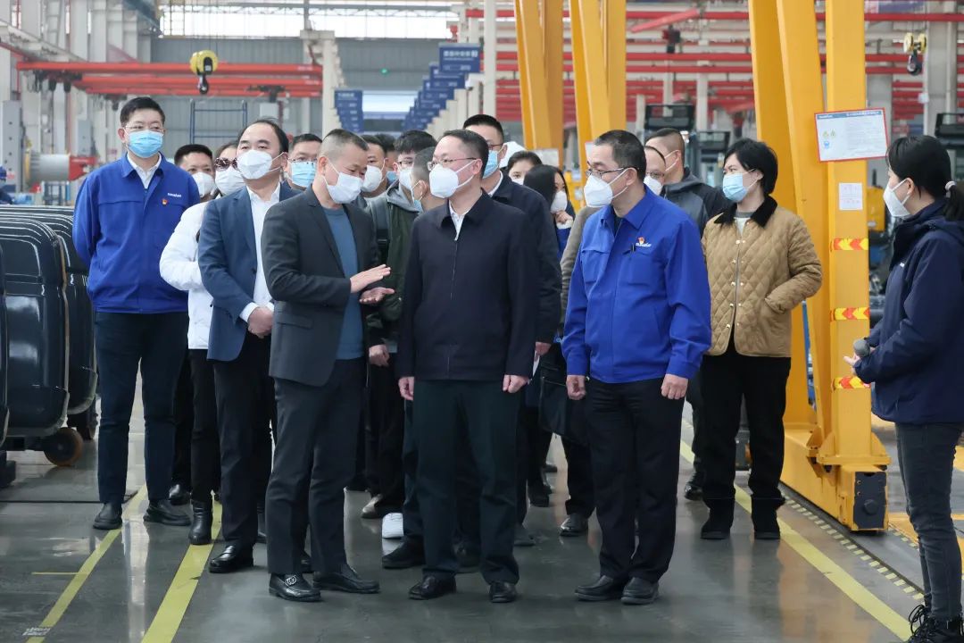 彭涛副市长督导安博官网体育(中国)有限公司官网
智能安全生产工作、开展新春慰问