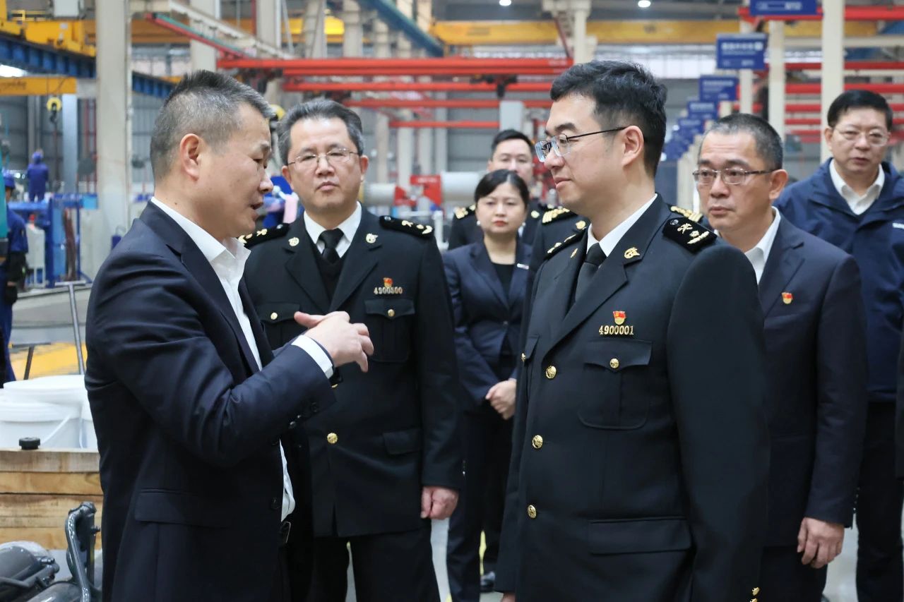 长沙海关党委书记、关长沈大为调研安博官网体育(中国)有限公司官网
智能
