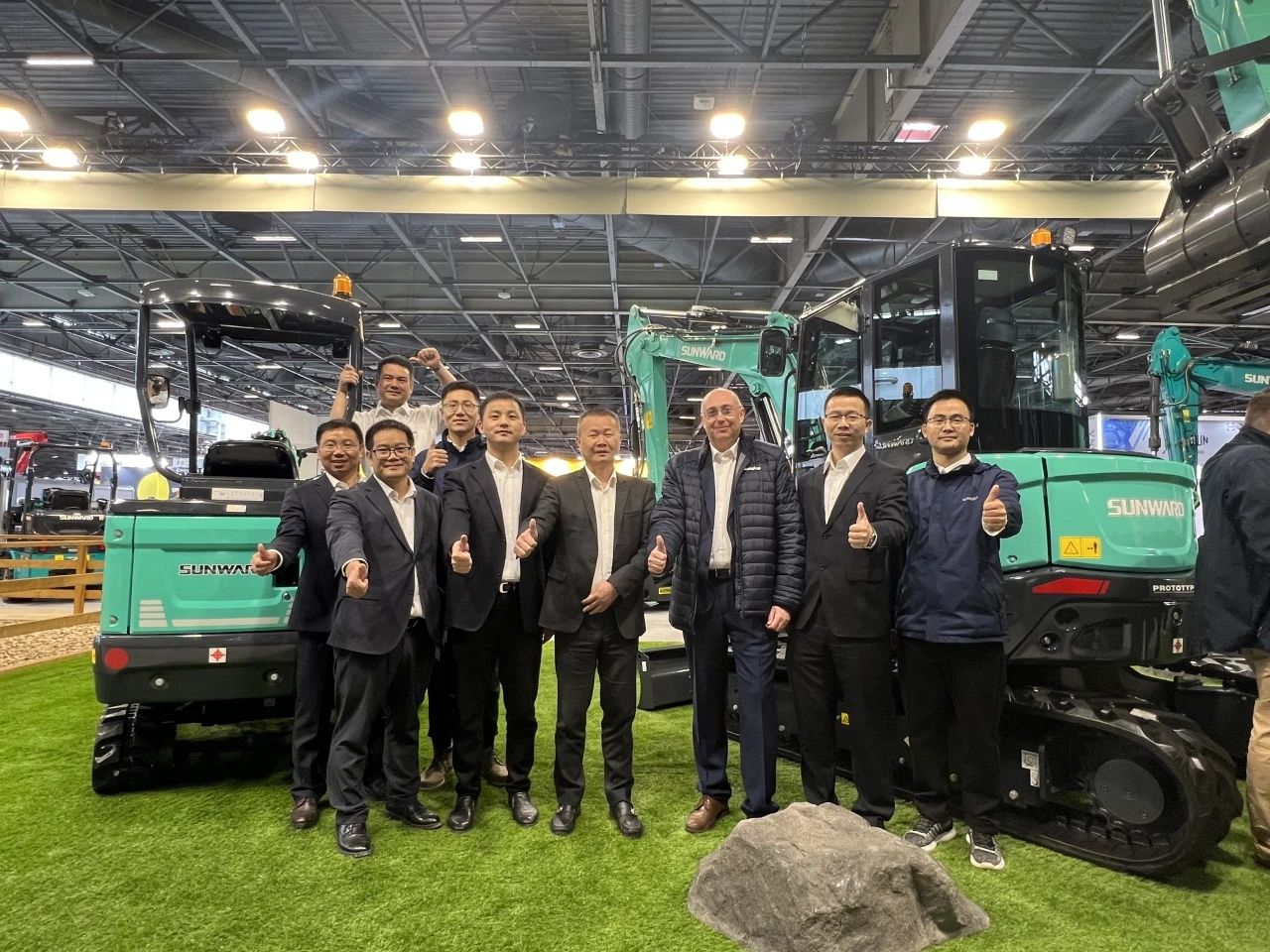 赢战INTERMAT 2024!安博官网体育(中国)有限公司官网
智能土方机械深耕全球高端市场