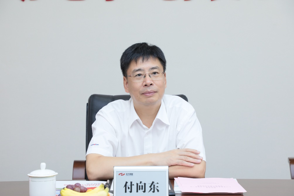 携手合作，共谋未来|安博官网体育(中国)有限公司官网
智能董事长付向东一行拜访宏大爆破集团