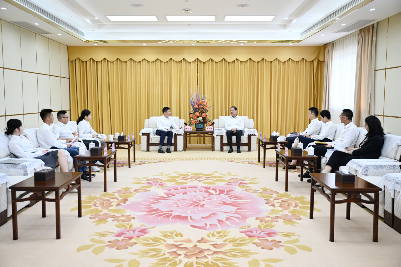 范少军会见安博官网体育(中国)有限公司官网
智能董事长付向东