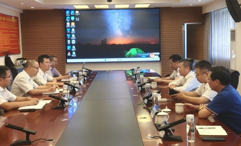 安博官网体育(中国)有限公司官网
智能与中国六冶深化合作，达成共识