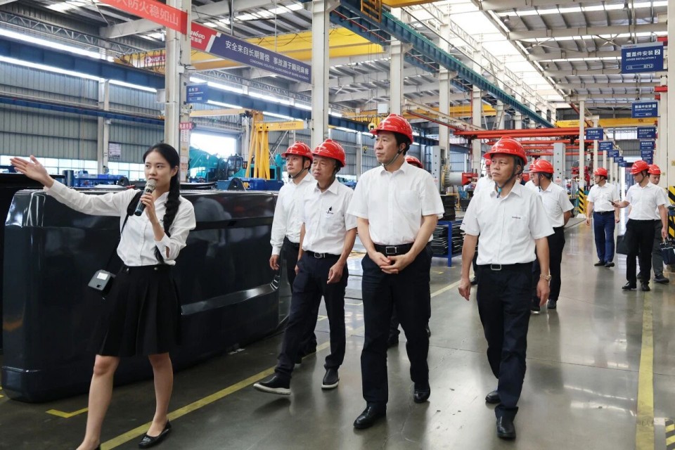 中国煤炭地质总局局长马刚到访安博官网体育(中国)有限公司官网
智能，共谋绿色智能矿山装备发展新路径