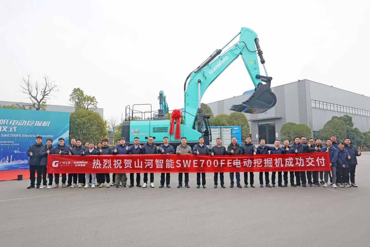 安博官网体育(中国)有限公司官网
智能SWE700FE电动挖掘机成功交付，助力打造绿色智慧矿山
